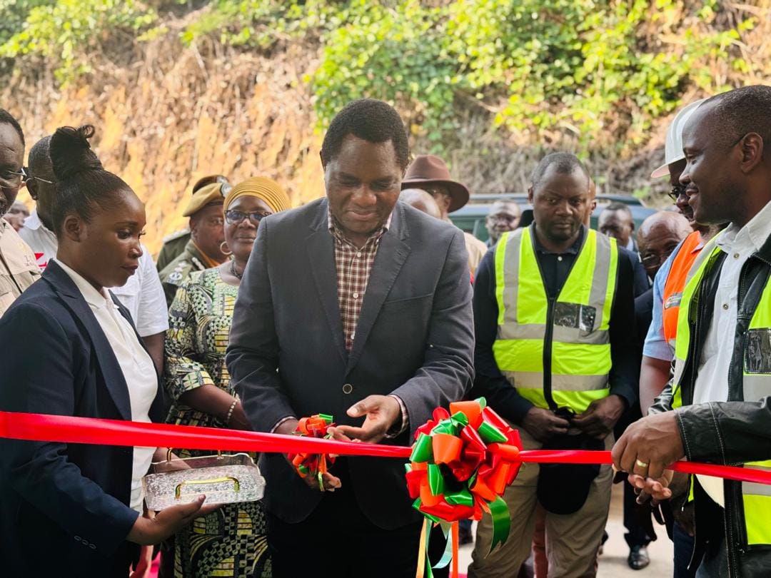 President Hichilema Opens Kasanjiku Mini Hydro Power Plant in Mwinilunga